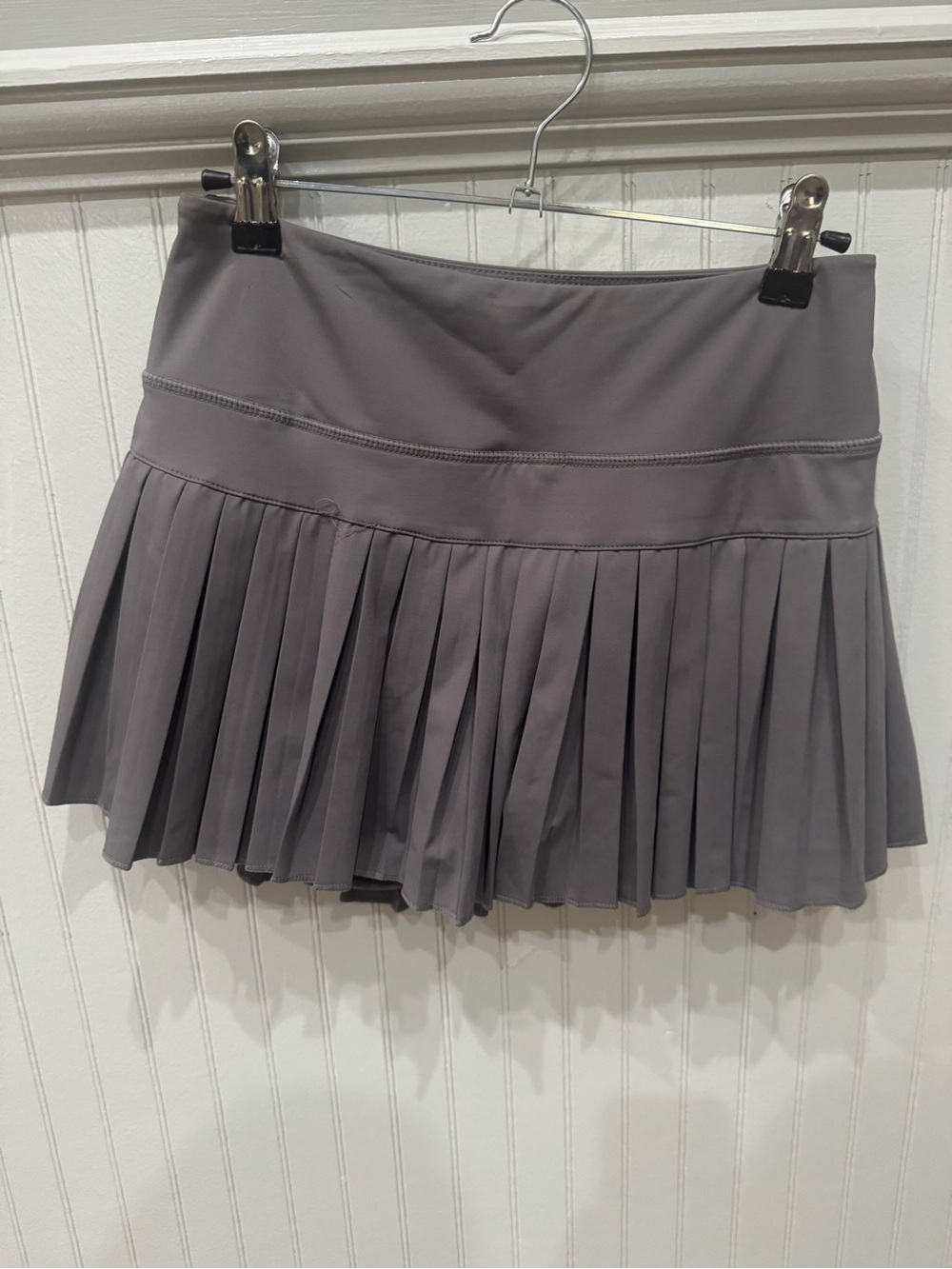 Goldhinge Gray Pleated Atheltic Skirt Size Medium